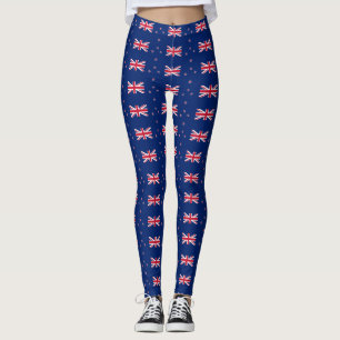 Leggings mit neuseeländischer Flagge