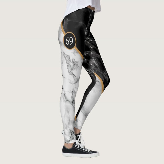 Leggings mit personalisierter benutzerdefinierter  (Rechts)