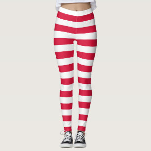 Leggings mit polnischer Flagge
