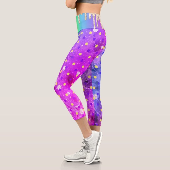 Leggings mit Rainbow-Alkohol (Links)