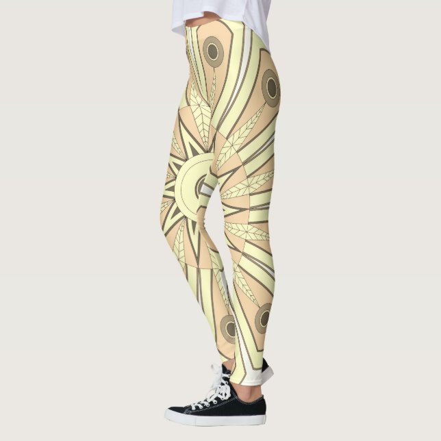 Leggings mit rosa (Links)