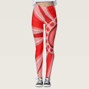 Leggings mit roter Herzkunst