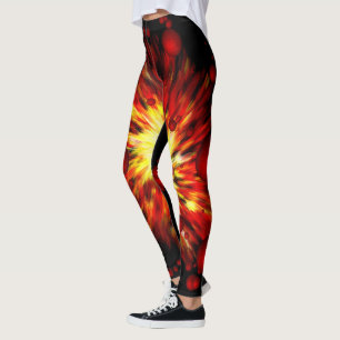 Leggings mit scharfer Explosion