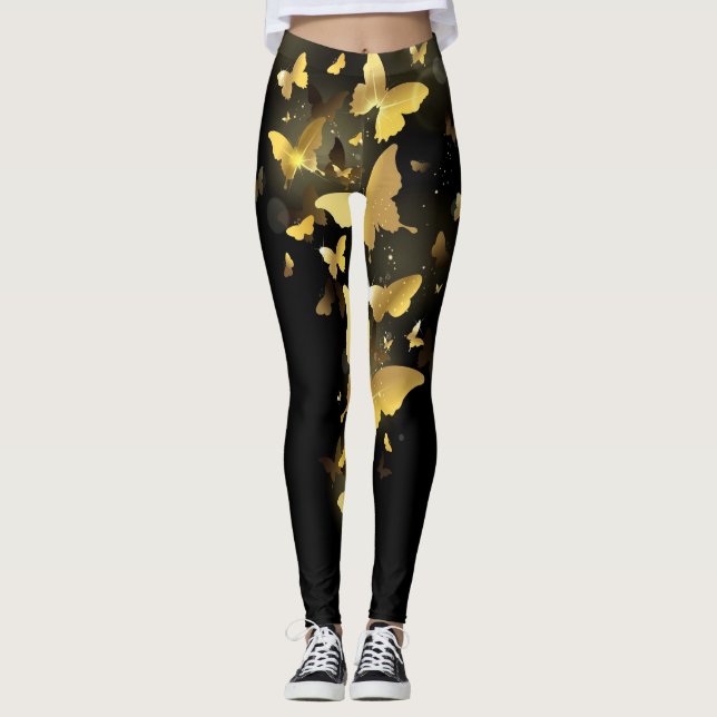 Leggings mit Schmetterlingen! (Vorderseite)