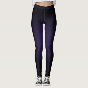 Leggings mit schwarzer und ausgeblendeter Farbe