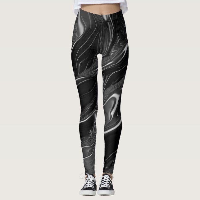 "Leggings mit Stil: Benutzerdefinierte Designs" Leggings (Vorderseite)