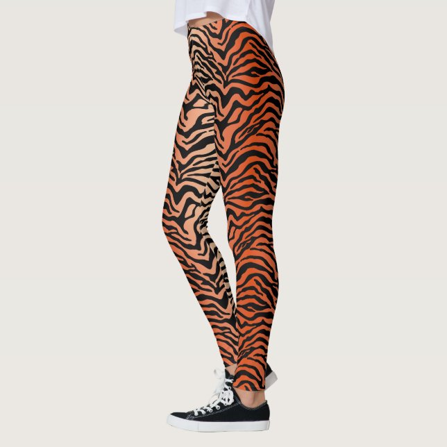 Leggings mit Tigerstreifen (Links)