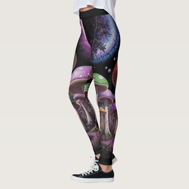 Leggings - Nachtschwärmerei - Kunst (Links)