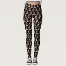Leggings nehmen ihre Terrier, um über das gesamte
