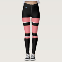 Leggings (Peach Black) RFPMDesign ©️ 2024