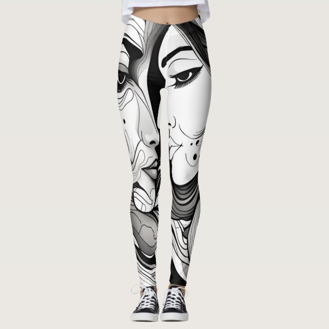 Leggings Personalizado (Vorderseite)