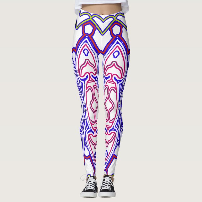Leggings "Ratti_Creative_Arts" in Multicolor (Vorderseite)