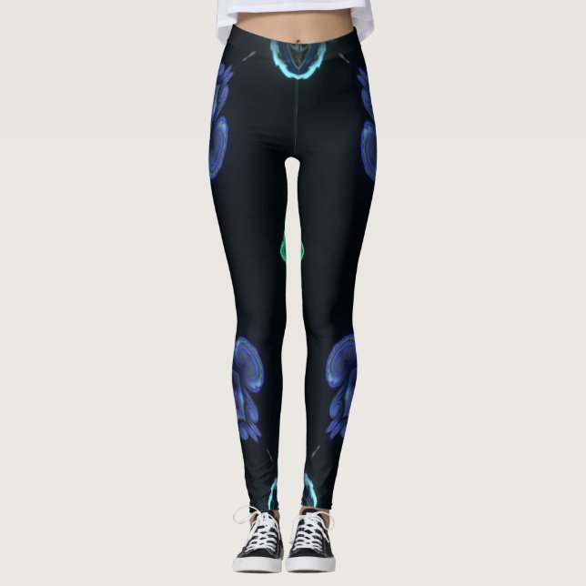 Leggings-Ritter verkörpern Athletik Leggings (Vorderseite)