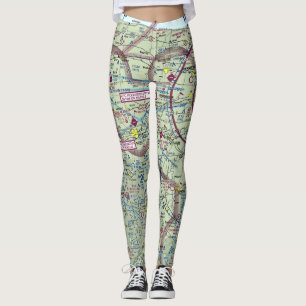 Leggings Rochester NY Aviation Map Verkaufspreis