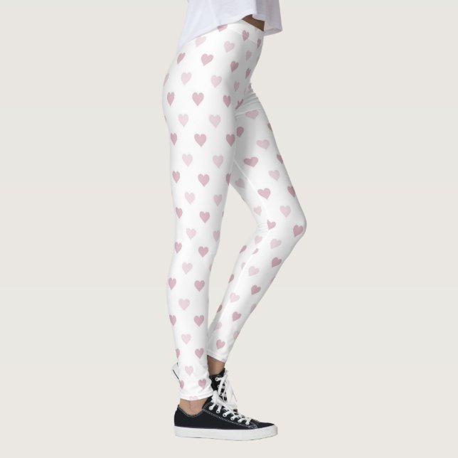 Leggings | Rosa Herzen (Rechts)