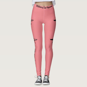Leggings rosa mit F-22-Kampfjets
