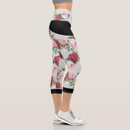 Leggings Rose - Capri (leicht grau)