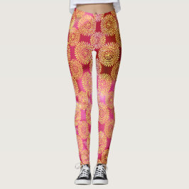 Leggings Rosé doré