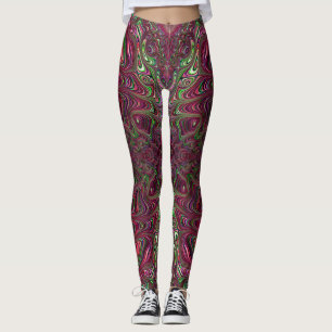 Leggings ~ rot ~ grün ~ Original