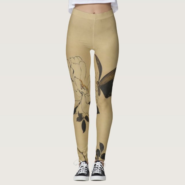 Leggings SCHALTFLÄCHE DRUCKEN (Vorderseite)