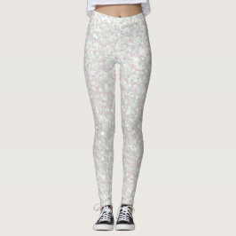 Leggings - schillernder Glitzer