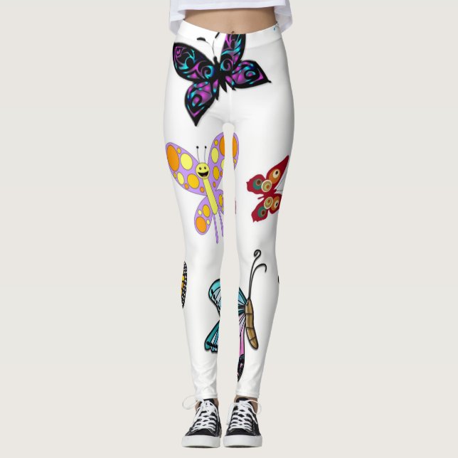 Leggings-Schmetterlinge Leggings (Vorderseite)