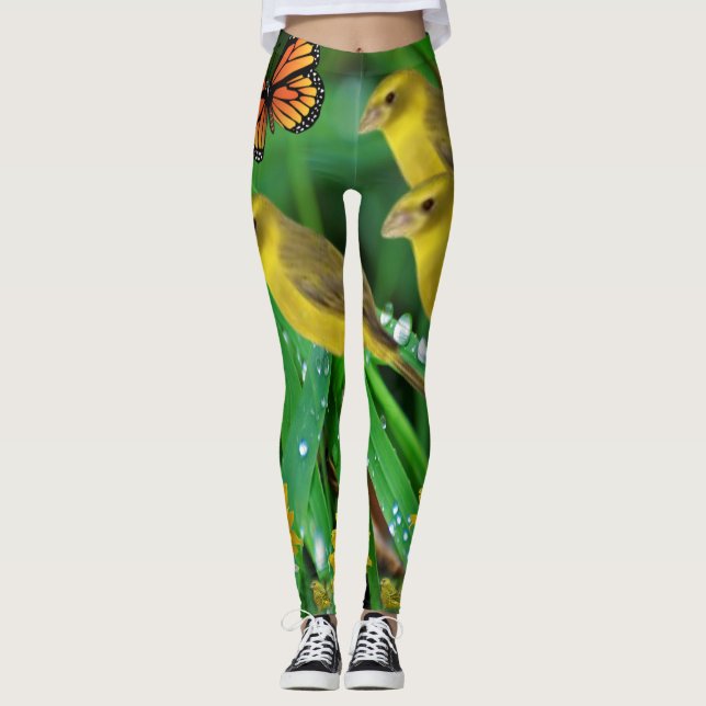 Leggings-Schmetterlinge Leggings (Vorderseite)