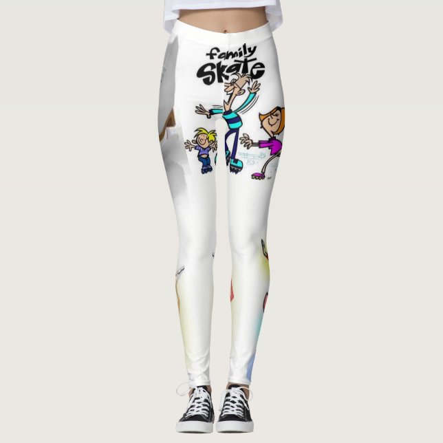Leggings Skaten (Vorderseite)