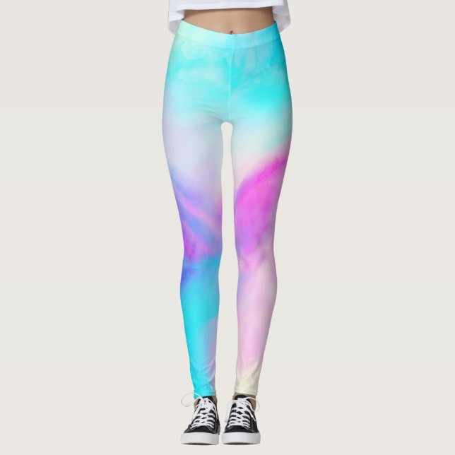 Leggings Sky Blue Lila (Vorderseite)