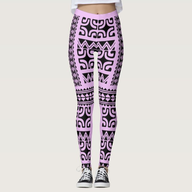 LEGGINGS Stammestattoo (Vorderseite)