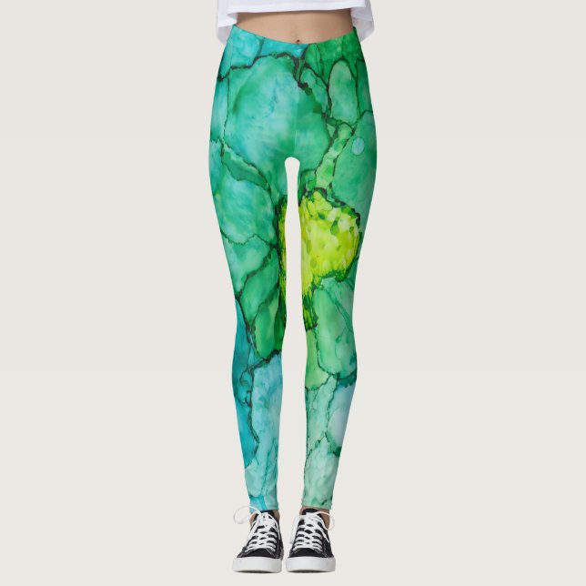 Leggings Sweet Pea Design (Vorderseite)