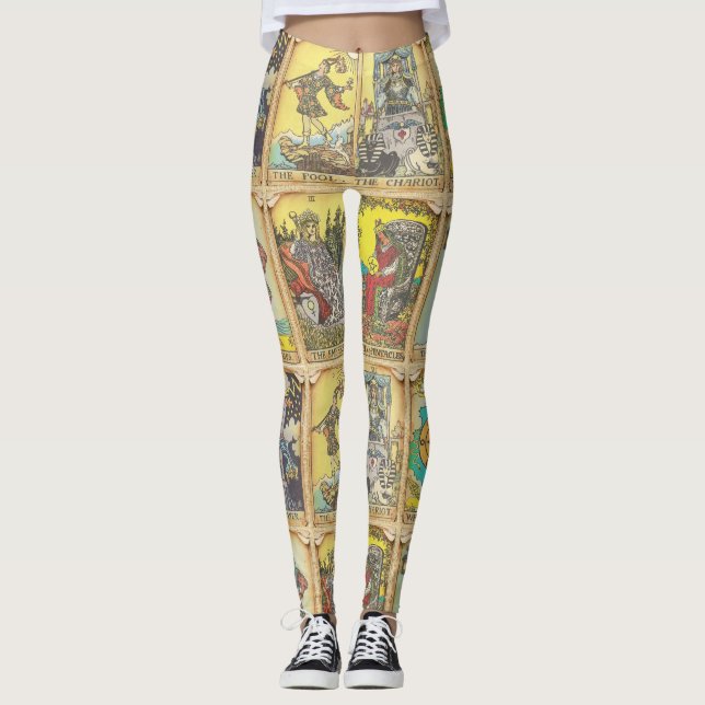 Leggings Tarot-Karte - Cool (Vorderseite)