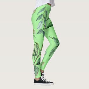 Leggings Tree Blätter Nature Yoga Pants