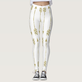 Leggings - Tribal-Gold-Pfeile