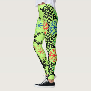 Leggings - Türkisches Motiv gemustert