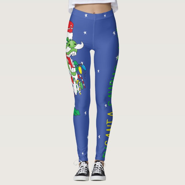 Leggings TySANTAsaurus Baby! (Vorderseite)