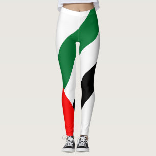 Leggings unter der Flagge der Vereinigten Arabisch