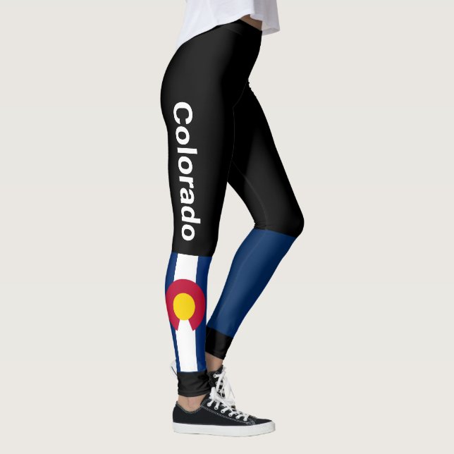 Leggings unter der Flagge des Colorado-Staates mit (Rechts)