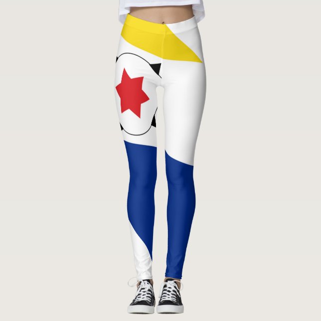 Leggings unter der Flagge von Bonaire (Vorderseite)