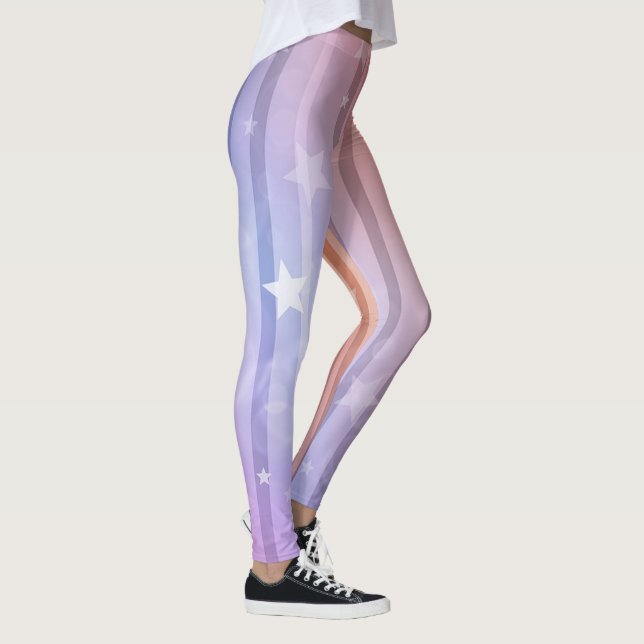 Leggings/US Flagge Leggings (Rechts)