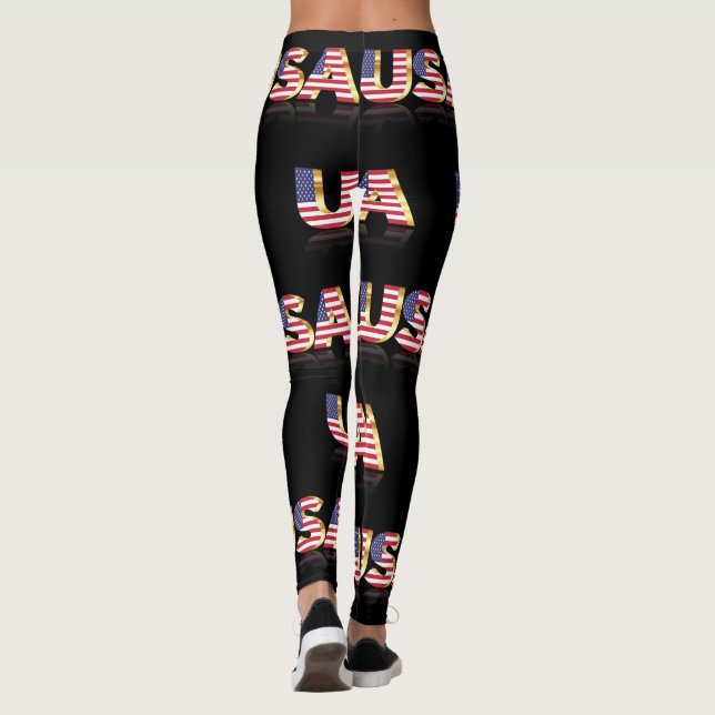 Leggings - USA - Patriotic (Rückseite)