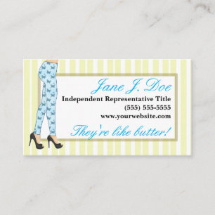 Leggings-Verkäufe, rosa und lila Visitenkarte