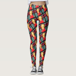 Leggings von Mozart "Pop-art"