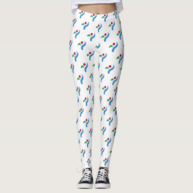 Leggings with flag of Seoul, South Korea (Vorderseite)
