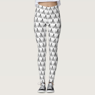 Leggings Yoga-Hosen Vintage-Oktopus