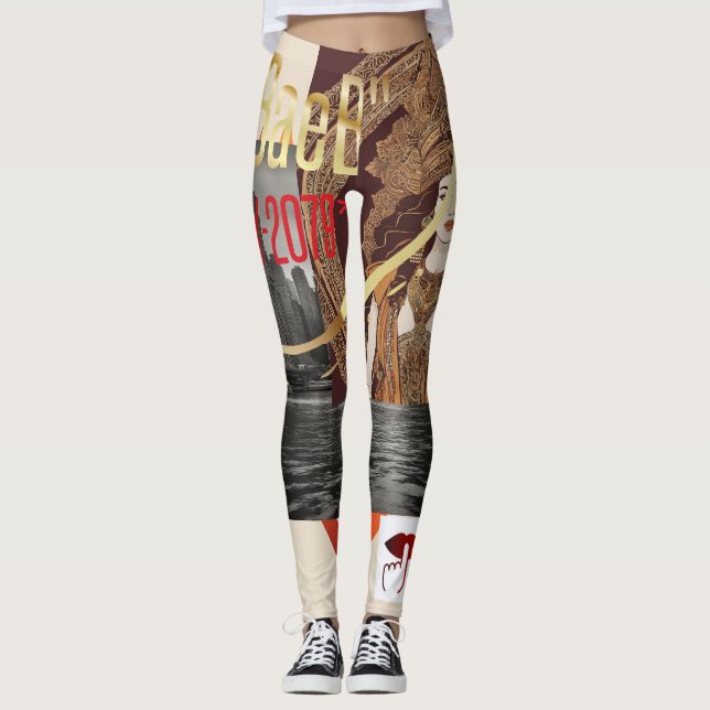 Leggings Yoga Komfort und Stil für jede Pose" (Vorderseite)