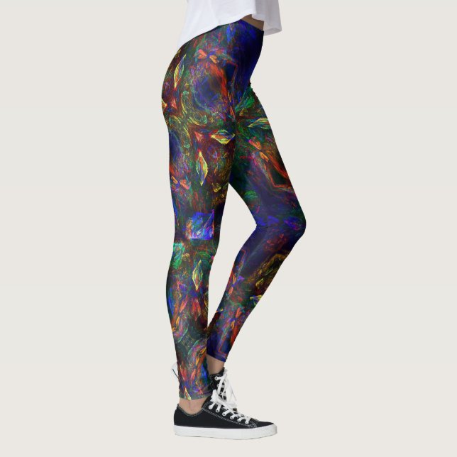 Leggings Yoga Pants Fiery Opal (Rechts)