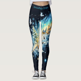Leggings-Zackenbänder Leggings
