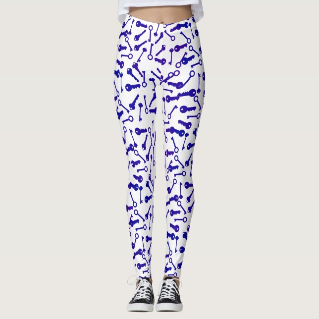 Leggings zu verschiedenen Schlüsselformen (Vorderseite)