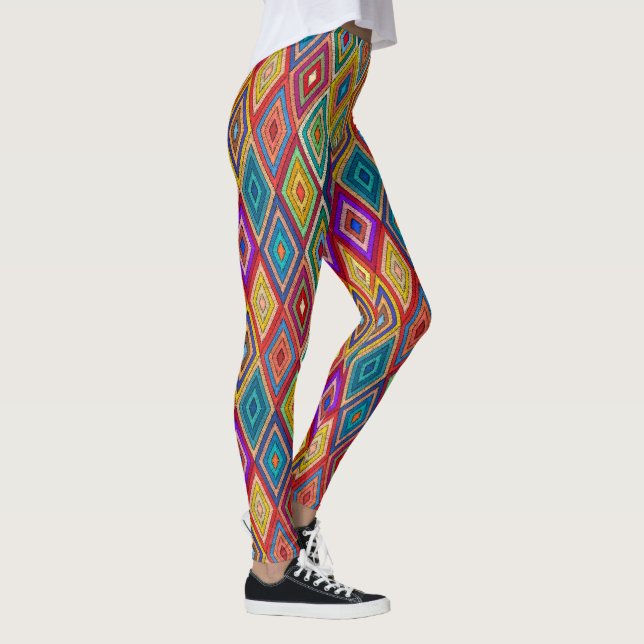Leggings zum bestickten Image Fashion Pop (Rechts)